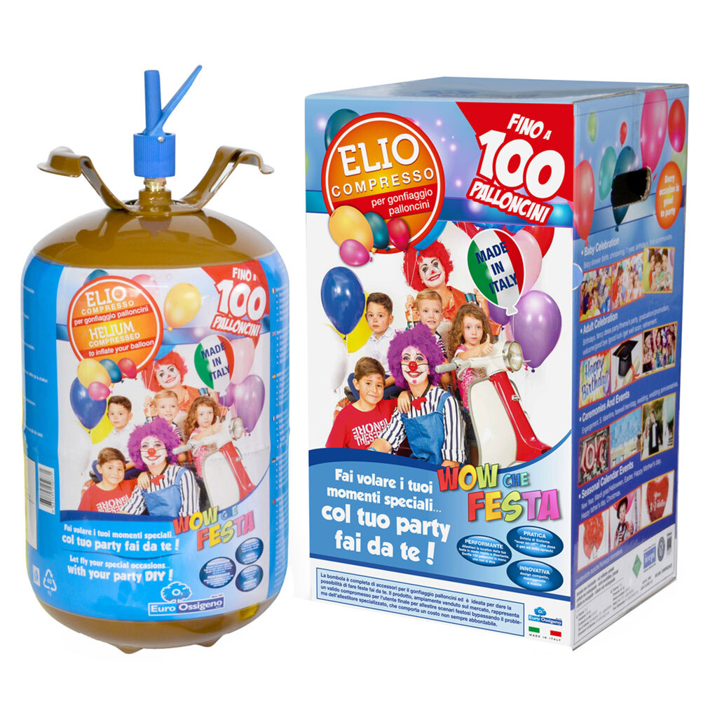 Helium cylinder for 100 balloons