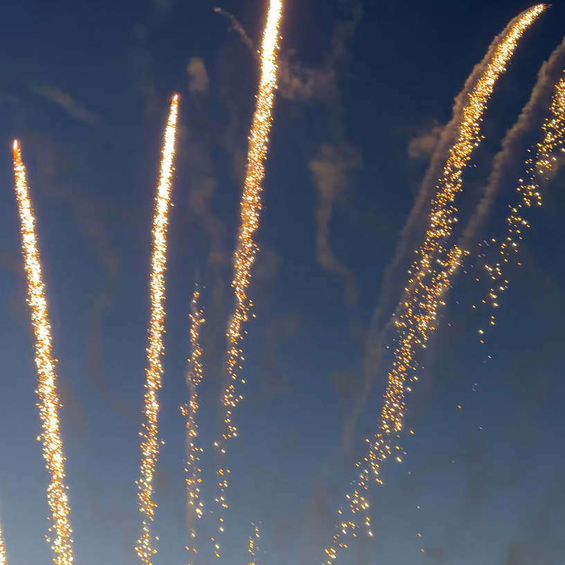 Fireworks 100 Shots Carnival Low Noise Fireworks 00-2002 - Animal friendly