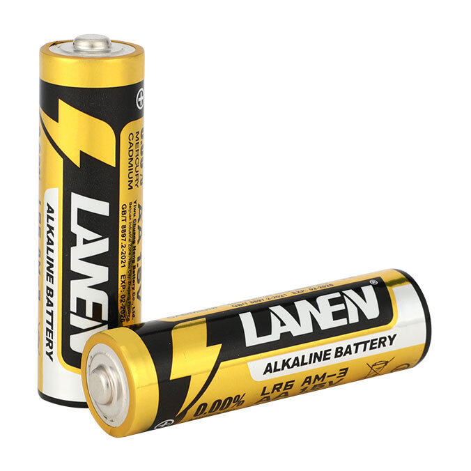  Αλκαλικές Μπαταρίες 1,5 Volt ΑΑ - Lanen (60 Τεμάχια) - 15 Συσκευασίες των 4 Τεμαχίων