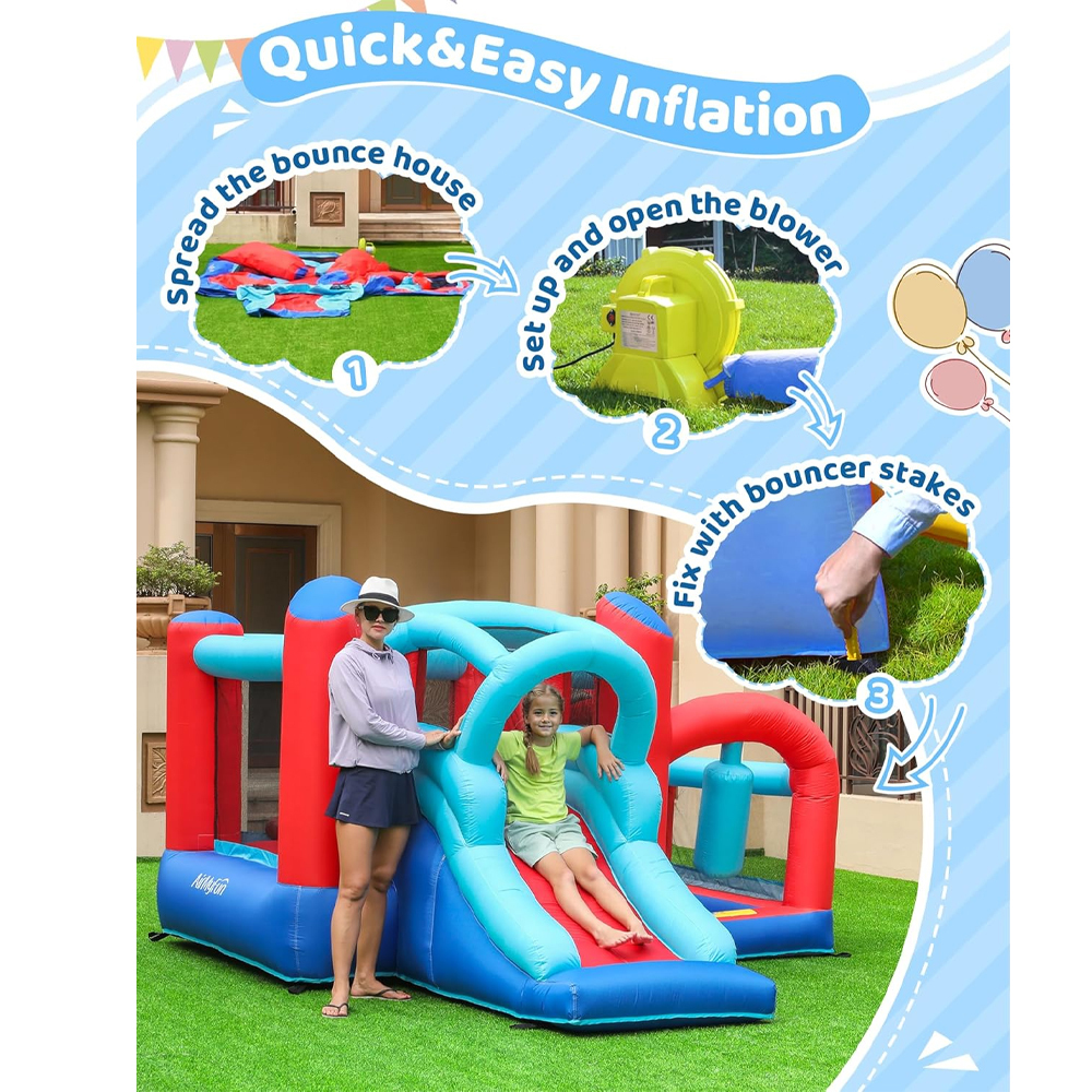 Inflatable Toy Playground with 6 activities (For Rent Only)