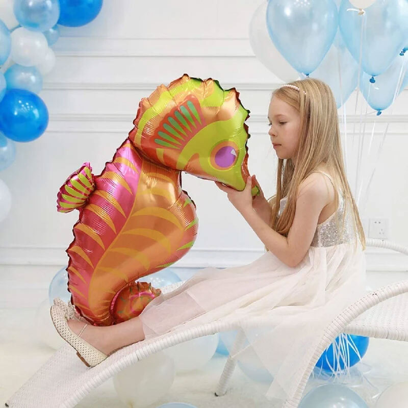 Balloon Seahorse 95cm (Packaged)