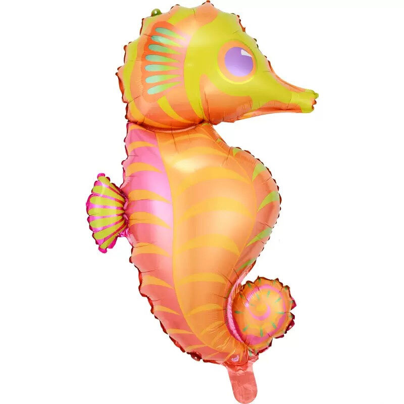 Balloon Seahorse 95cm (Packaged)