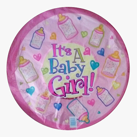 Balloons 18 inch foil It's a girl No4 ND