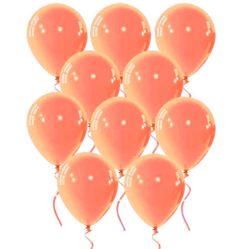 Μπαλόνια latex κοραλί 12 ιντσών Rocca Italy balloons 100 τεμάχια 3