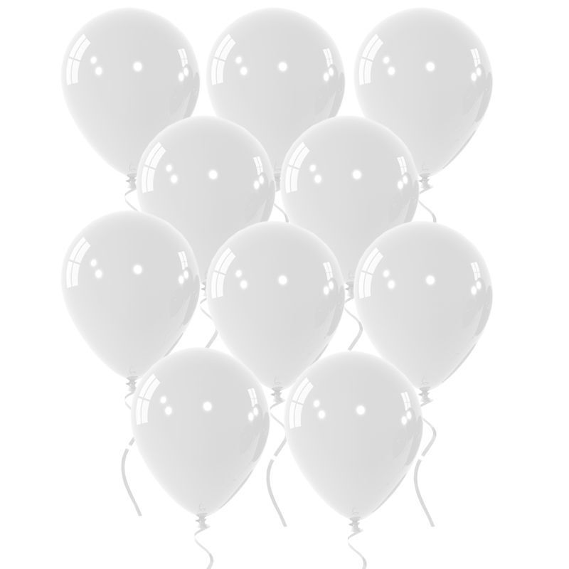 Μπαλόνια latex λευκό 12 ιντσών Rocca Italy balloons 100 τεμάχια 3