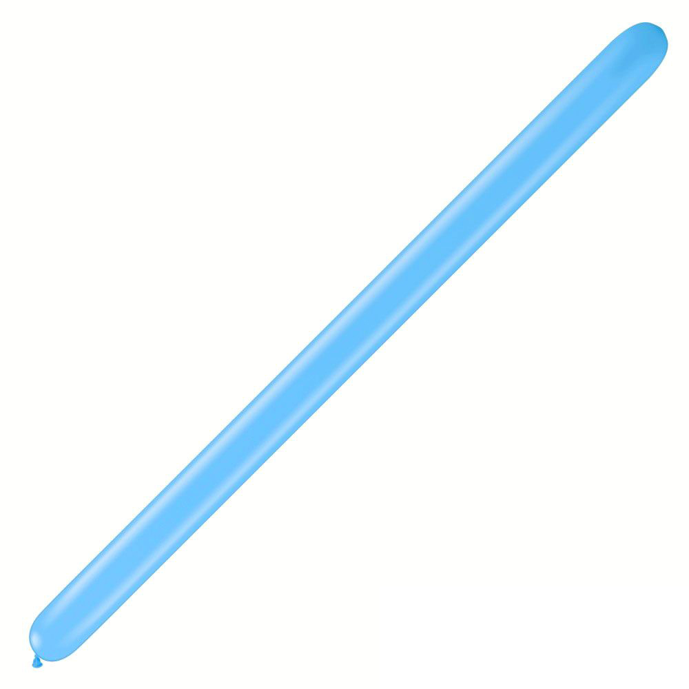 Balloons modeling twisted 260 light blue (100 pcs) - Balonevi
