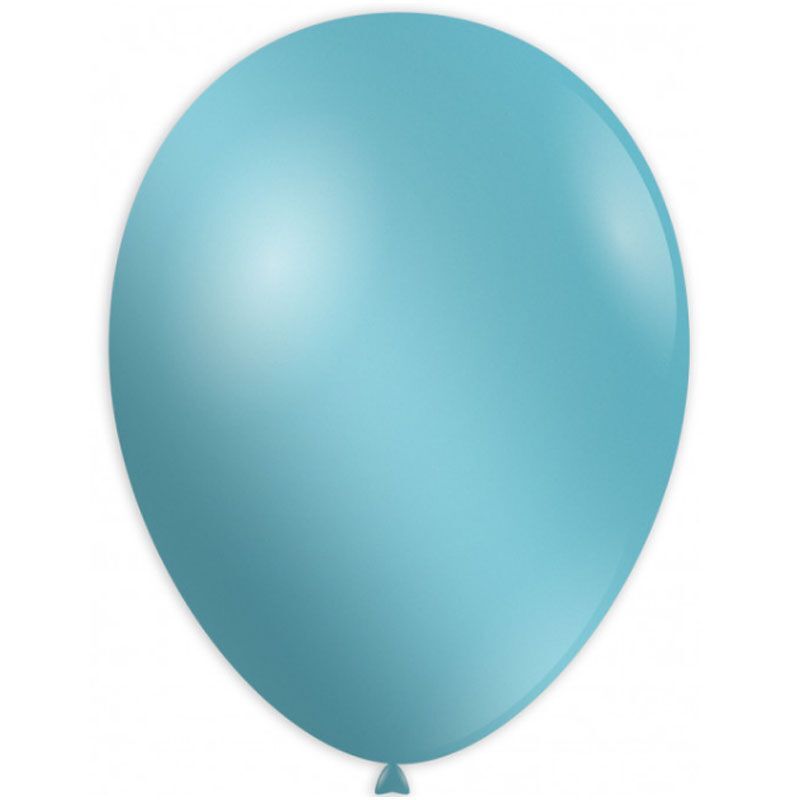 Μπαλόνια latex 13 ιντσών περλέ γαλάζιο Rocca Italy Balloons 100 τεμάχια
