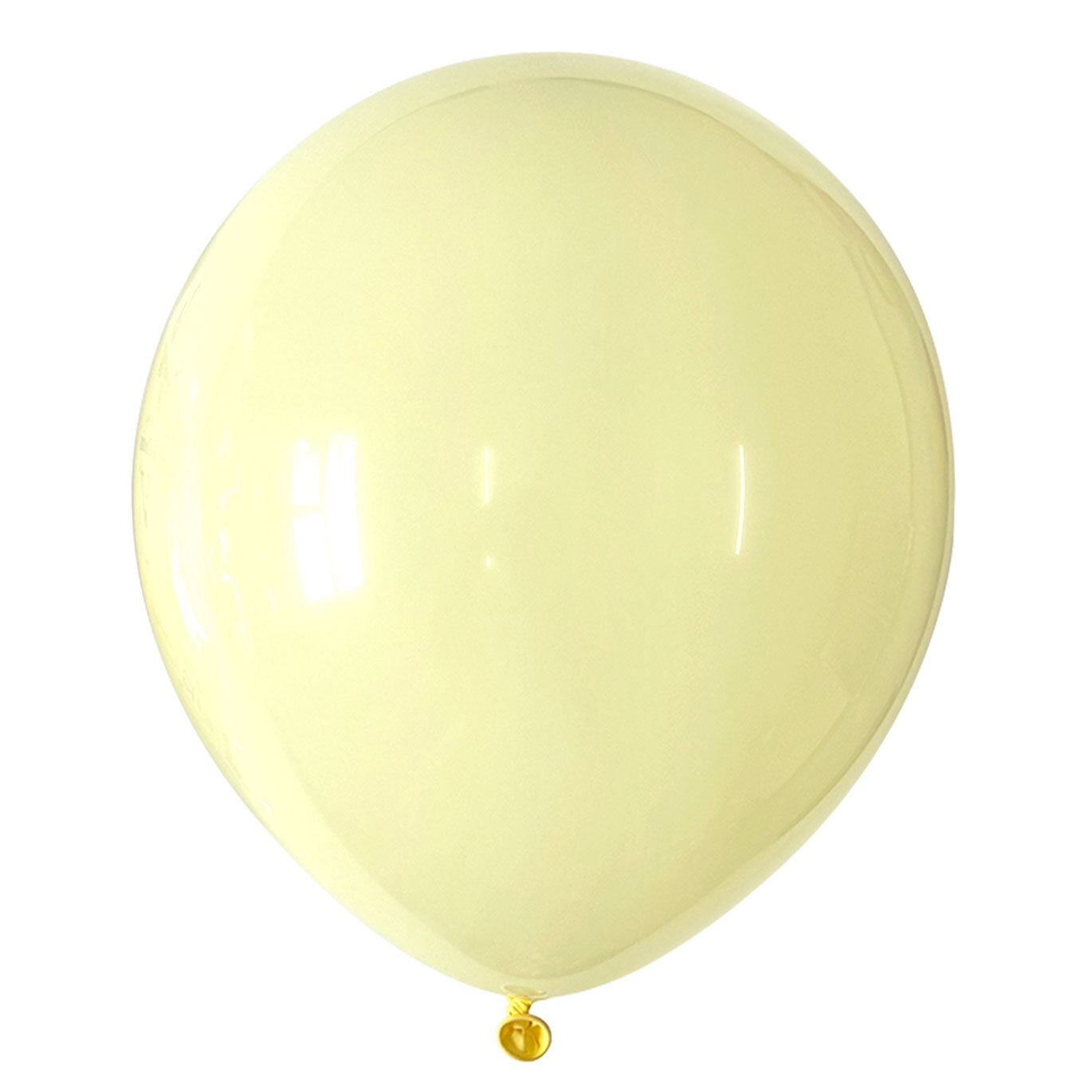 Μπαλόνι 18'' (45cm) Κίτρινο M9 Μάκαρον (10 Tεμάχια) - Marco Polo Quality Balloons