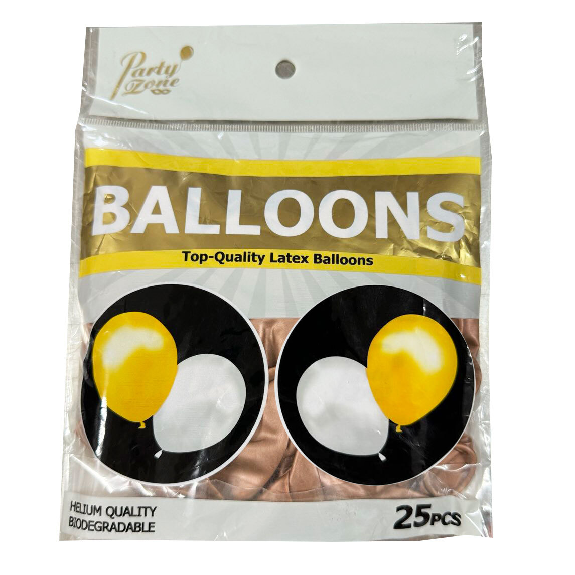 Μπαλόνι 12'' (30cm) Μαύρο Ματ (25 Tεμάχια) - Marco Polo Quality Balloons 2