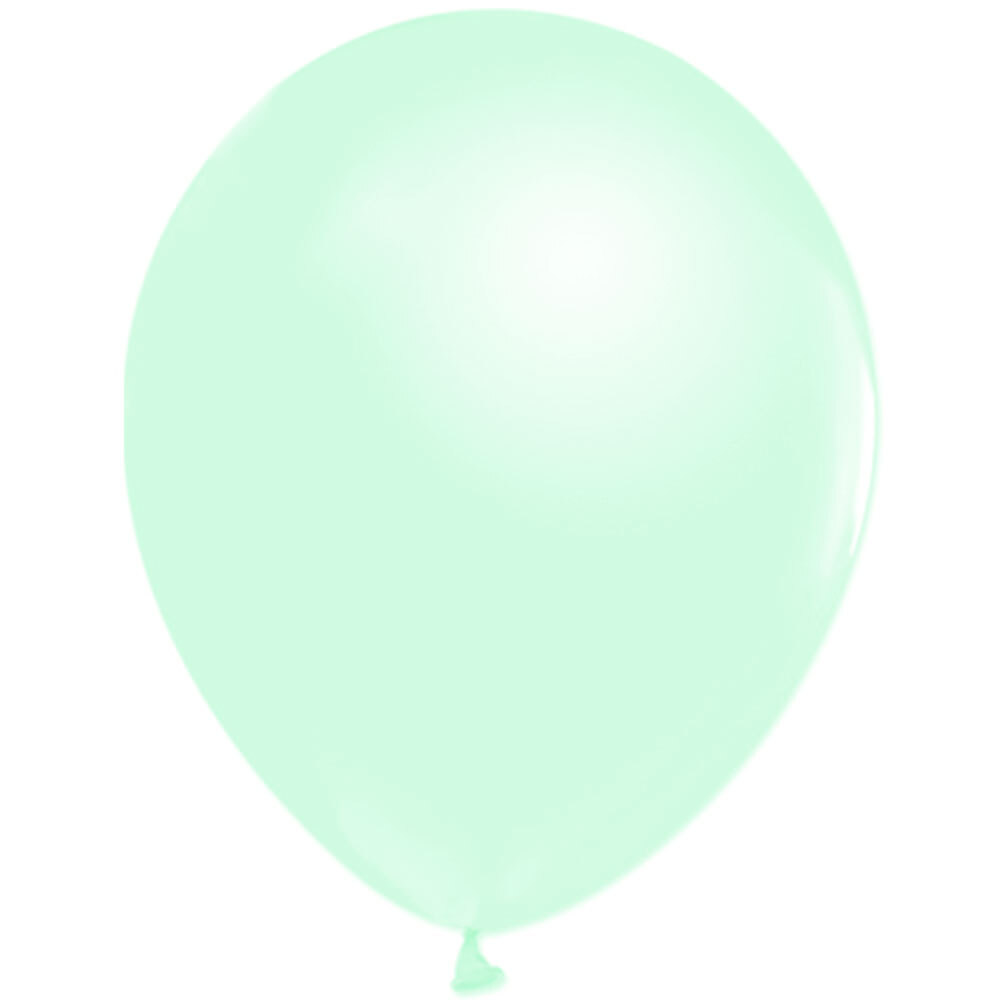 Μπαλόνι 12'' (30cm) Μέντα Macaron (25 Tεμάχια) - Marco Polo Quality Balloons 3
