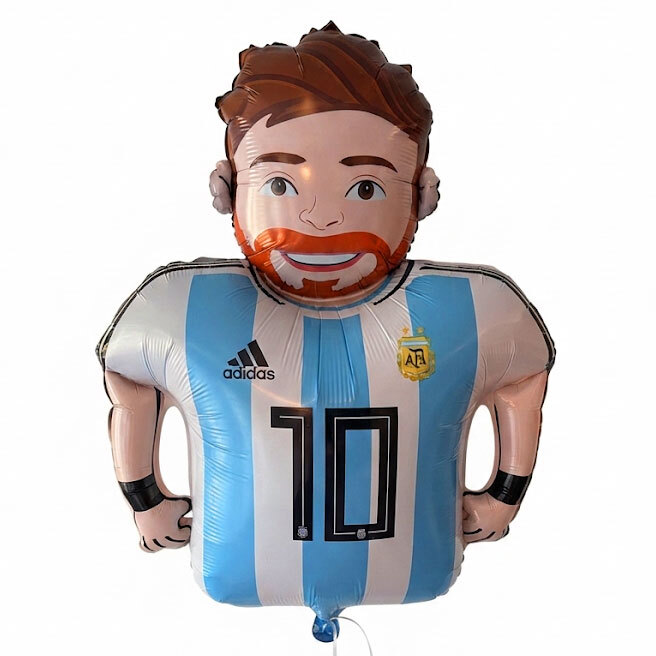 Μπαλόνια Messi - Ποδοσφαιρική Φανέλα Νο10 (Συσκευασμένο)