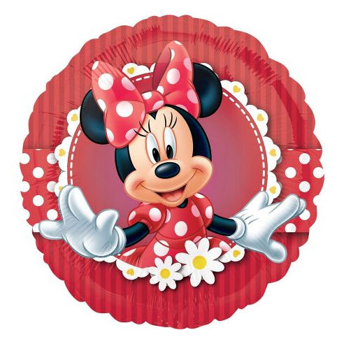 Balloon Minney Red 18" (Packaged)