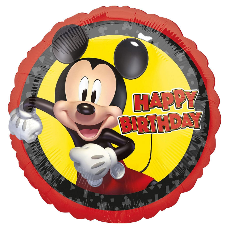 Μπαλόνι Μίκυ Happy Birthday Mickey 18'' (Συσκευασμένο)
