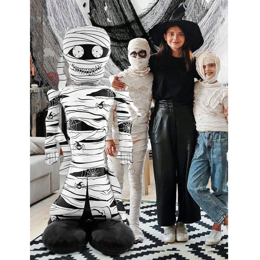 Μπαλόνια Halloween Μούμια 1.5 μέτρο - Airloonz (φουσκώστε με αέρα)