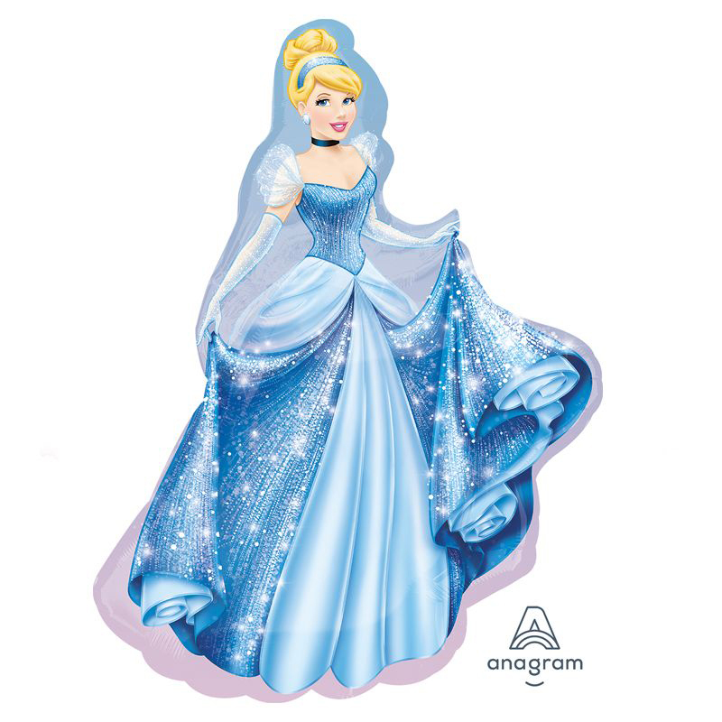 Μπαλόνια Princess Cinderella supershape 84 εκατοστά