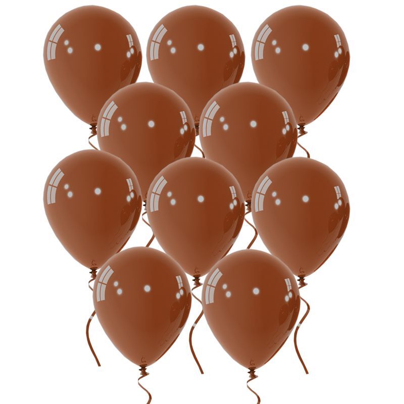 Μπαλόνια latex καφέ 13 ιντσών Rocca Italy balloons 100 τεμάχια 3