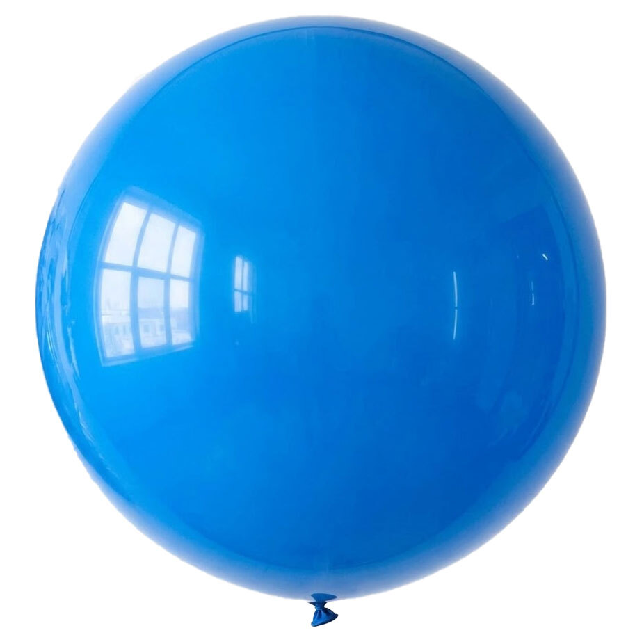 Μπαλόνι 36'' (1 μέτρο) Μπλε S3 Ματ (Τεμάχιο) - Marco Polo Quality Balloons