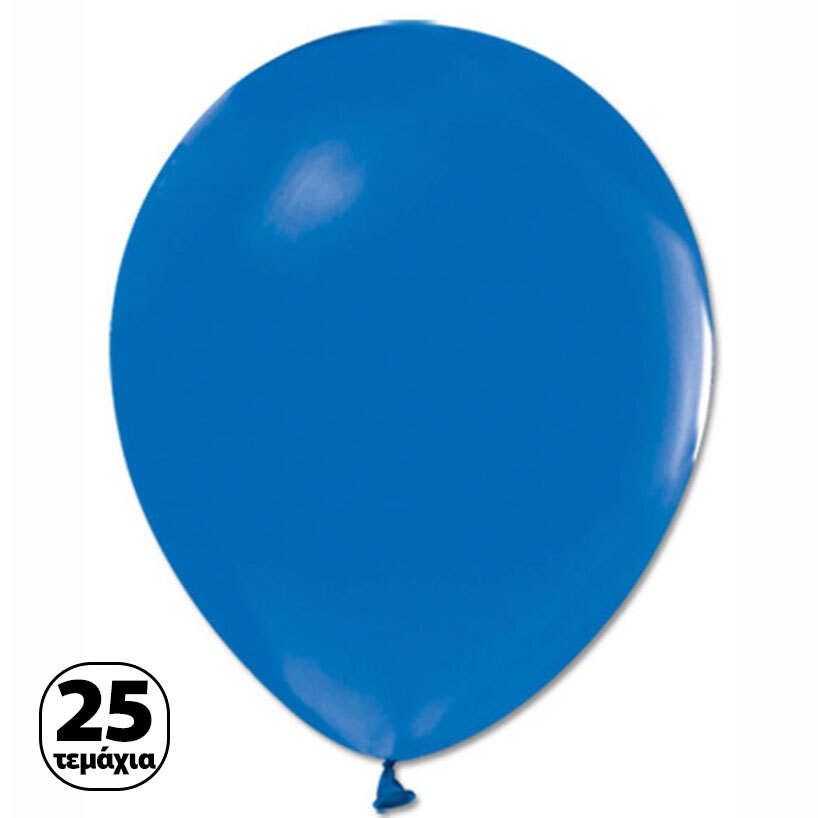 Μπαλόνι 12'' (30cm) Μπλε Navy Ματ (25 Tεμάχια) - Marco Polo Quality Balloons 3