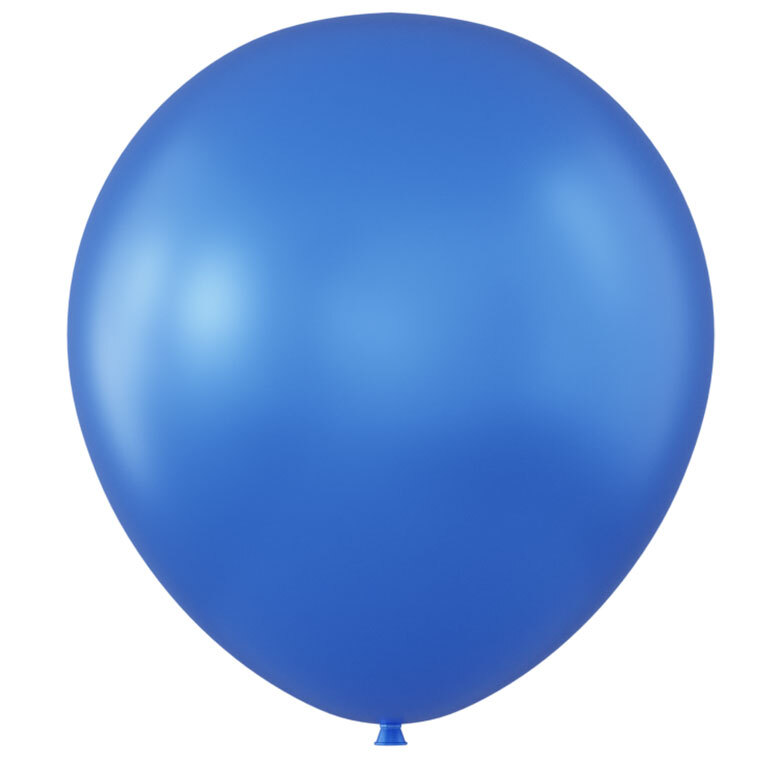 Μπαλόνι 18'' (45cm) Μπλε P4 Metallic (10 Tεμάχια) - Marco Polo Quality Balloons