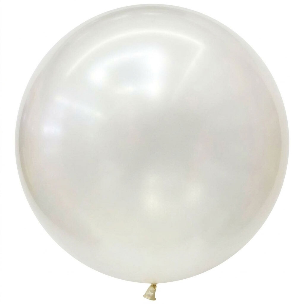 Balloon 36" (1 meter) White Pearl P21 (Piece) - Marco Polo Quality Balloons