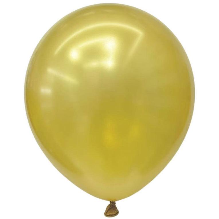 Μπαλόνι 12'' (30cm) Χρυσό P6 Metallic (50 Tεμάχια) - Marco Polo Quality Balloons