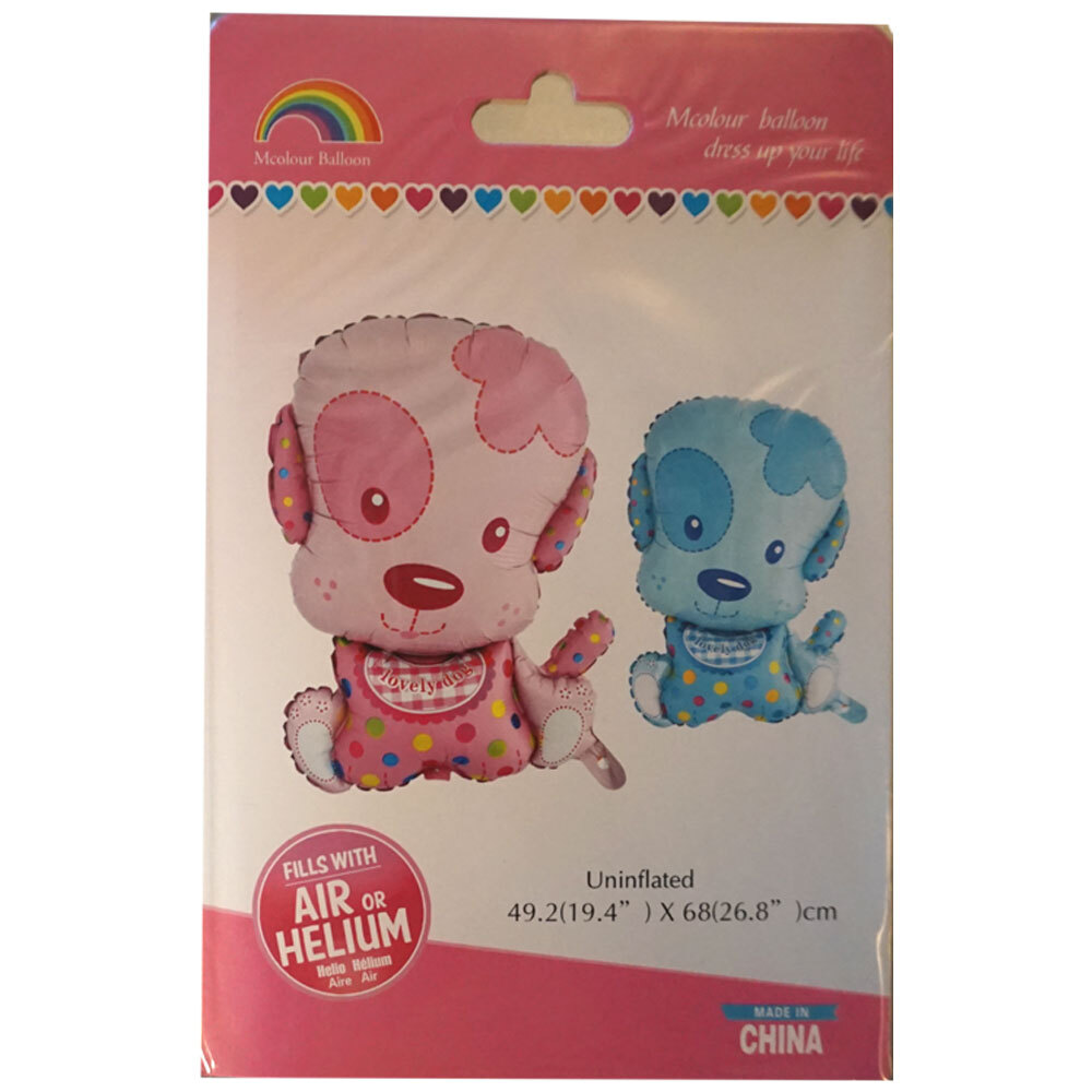 Balloon supershape Pappy dog boy ND