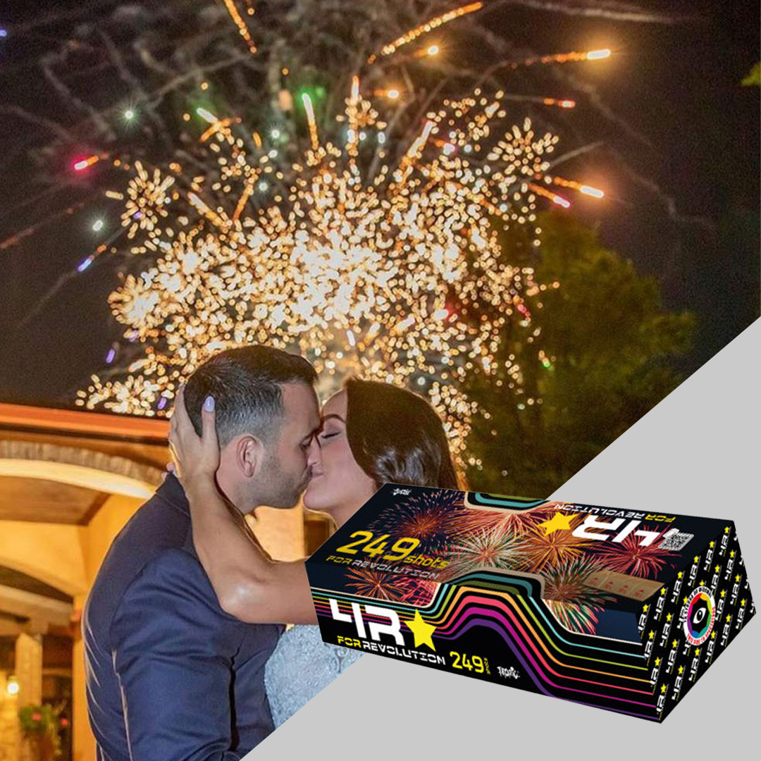 Wedding Fireworks Pack 249 Shots - DIY