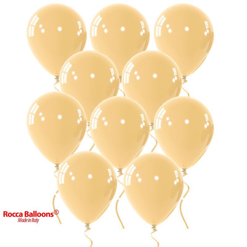 Μπαλόνια latex ιβουάρ ματ 12 ιντσών Rocca Italy Balloons 100 τεμάχια 2