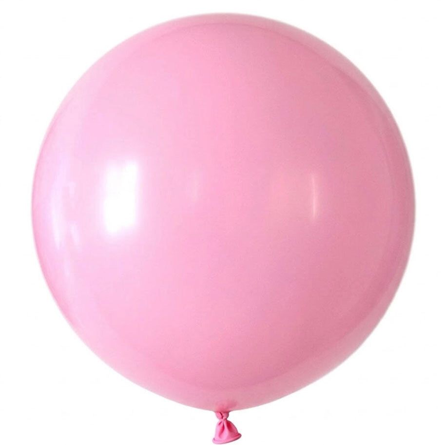 Μπαλόνι 36'' (1 μέτρο) Ροζ S4 Ματ (Τεμάχιο) - Marco Polo Quality Balloons