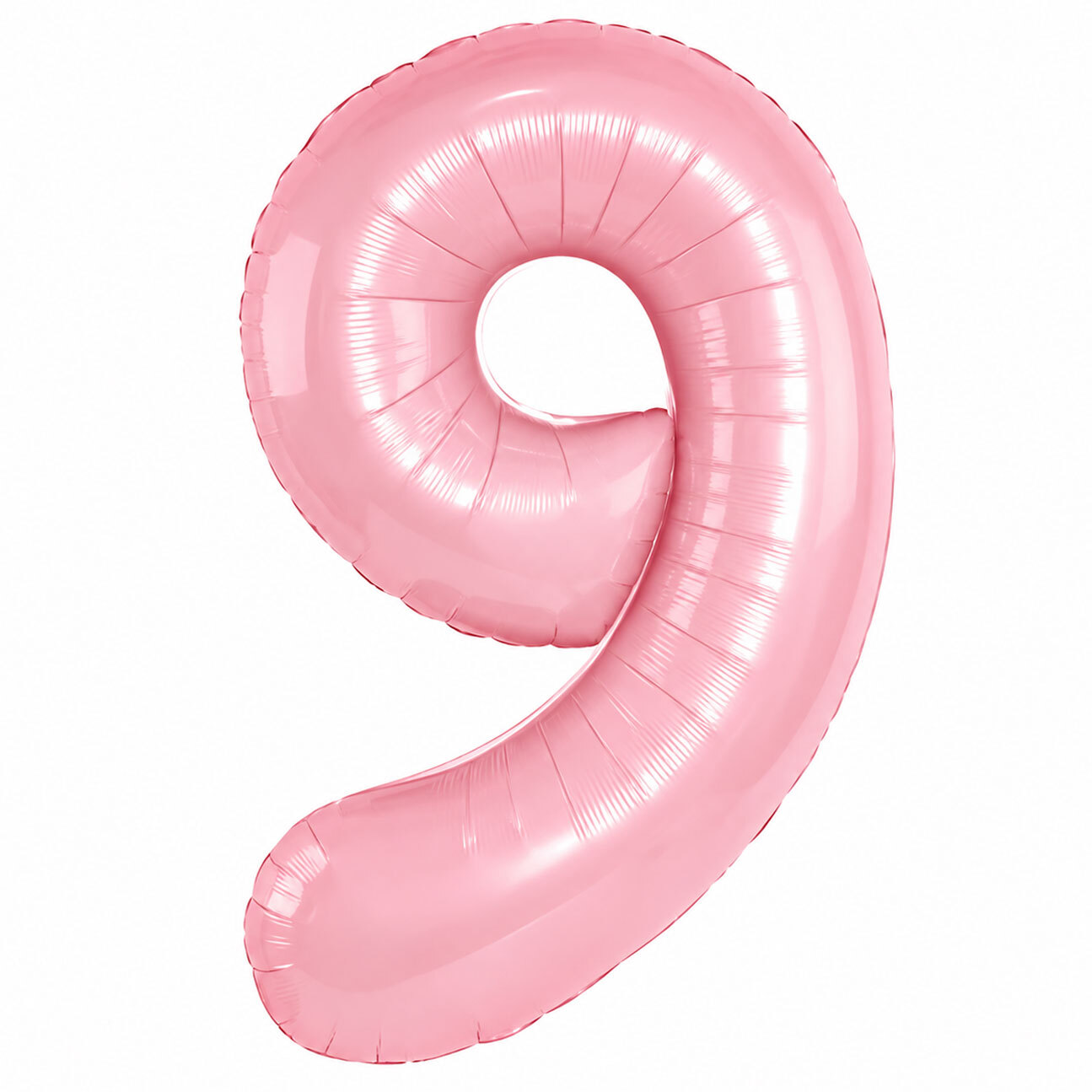 Μπαλόνι Αριθμός Νο 9 Ροζ 86 cm για ήλιο Slim size (Συσκευασμένο)
