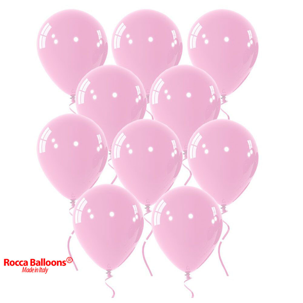 Balloons latex 13 inch metallic pink Rocca Italy Balloons 100 pcs