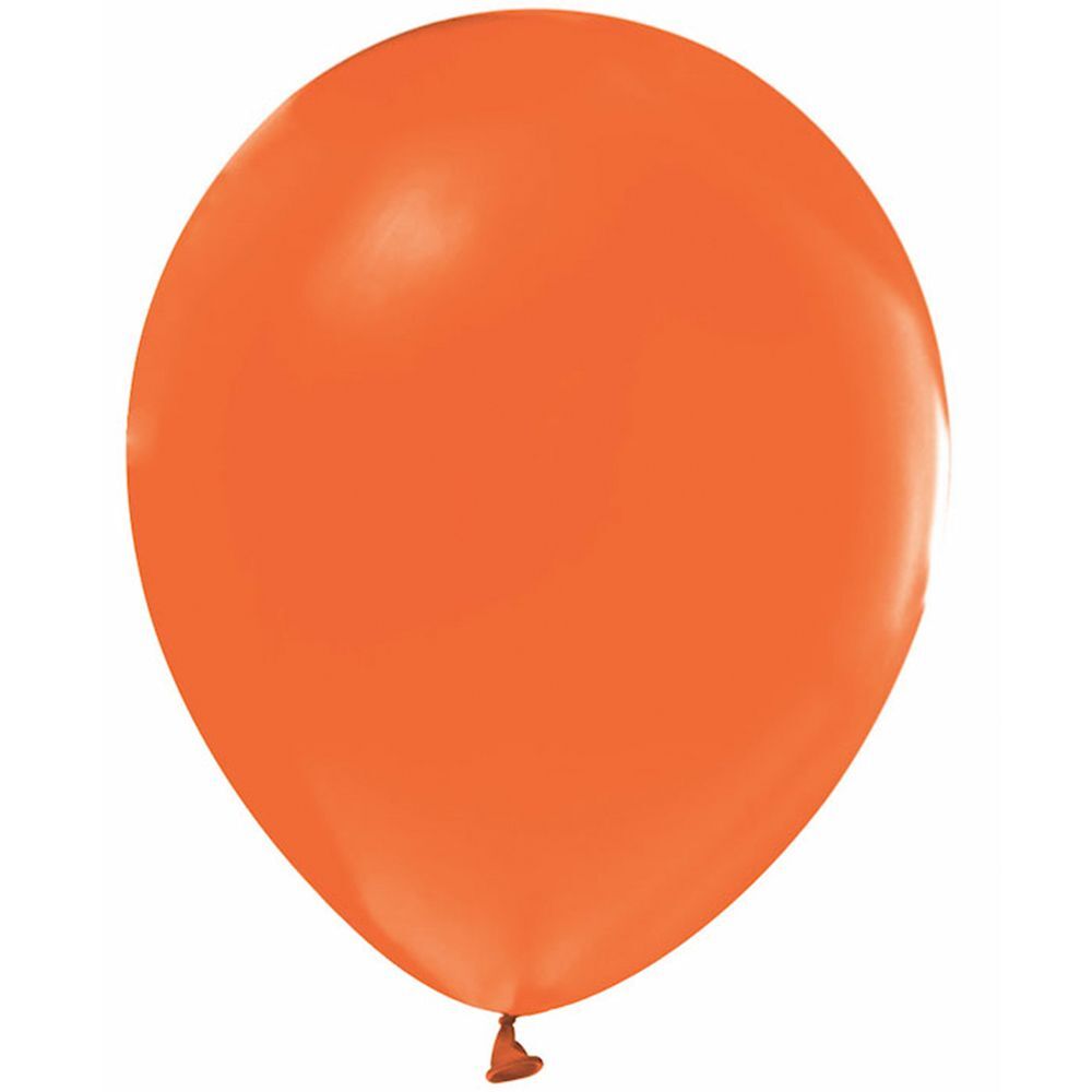Μπαλόνι 12'' (30cm) Πορτοκαλί Ματ (25 Tεμάχια) - Marco Polo Quality Balloons 3
