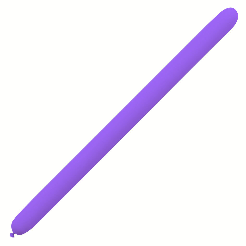 Μπαλόνι 260 κατασκευής (Modelling) Μωβ S7 (50 Tεμάχια) - Marco Polo Quality Balloons