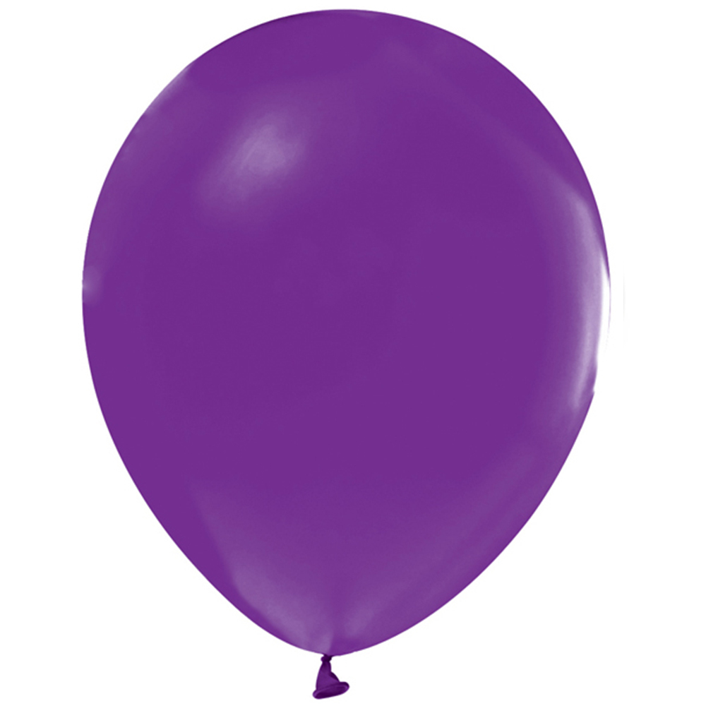 Μπαλόνια 12,5'' ματ μωβ (100 τεμάχια)