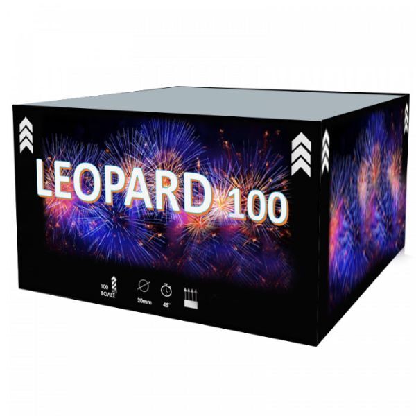 Fireworks 100 shots Leopard balloon-fire-gr