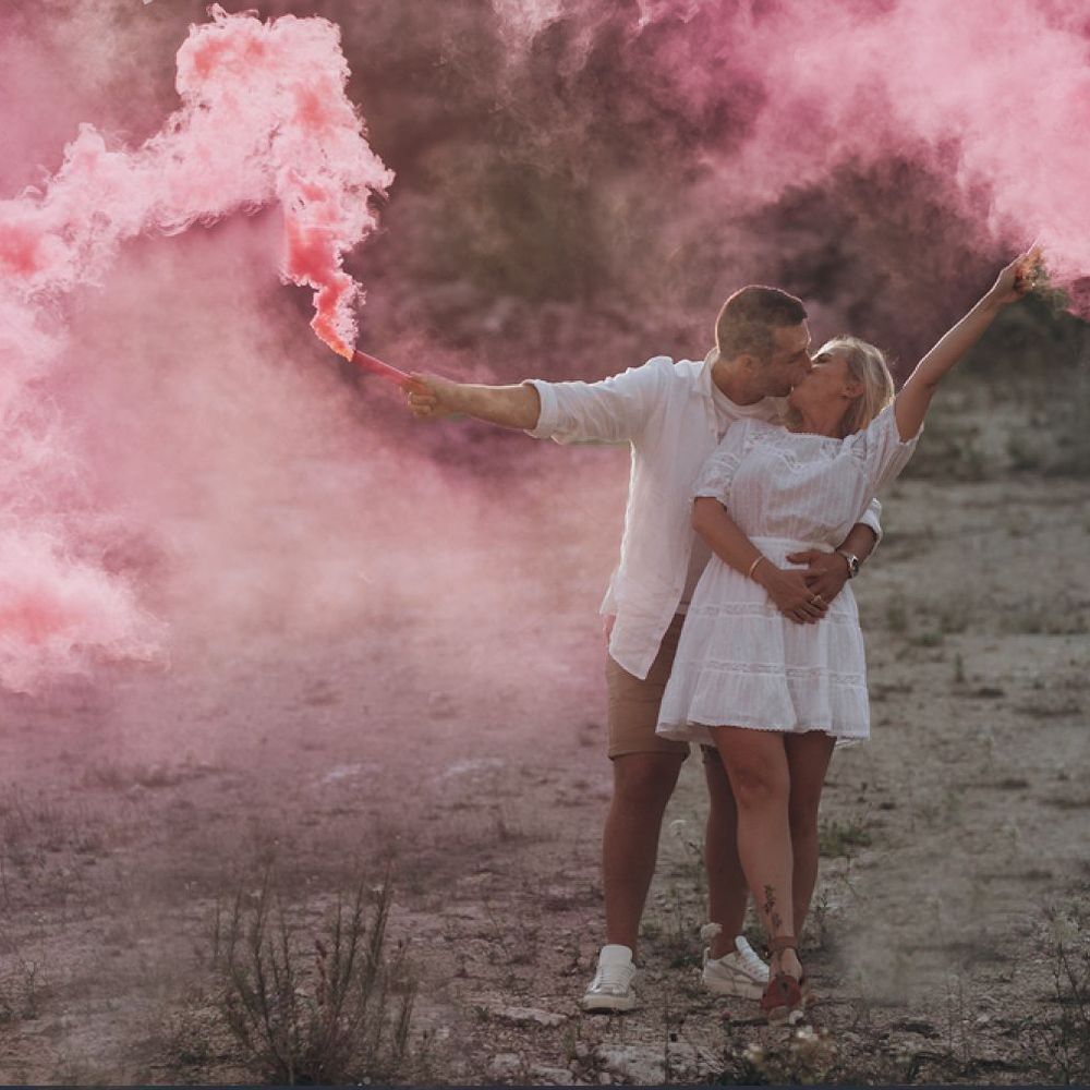Καπνογόνο ροζ Mr Smoke 1- Gender Reveal Αποκάλυψη Φύλου Balloon-fire-gr-Χονδρική