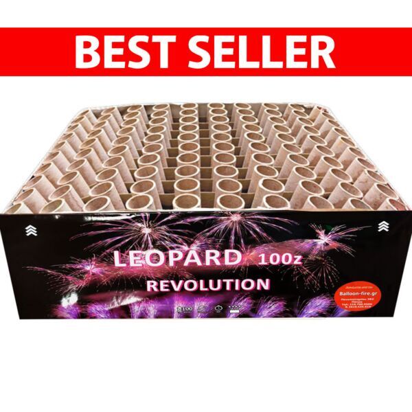 Fireworks 100 Shots - Leopard Revolution Balloon-fire-gr-Χονδρική