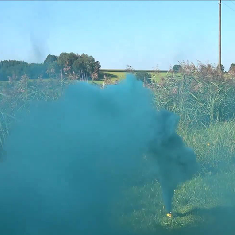 Καπνογόνο γαλάζιο Mr Smoke 2 - Gender Reveal Αποκάλυψη Φύλου Balloon-fire-gr-Χονδρική