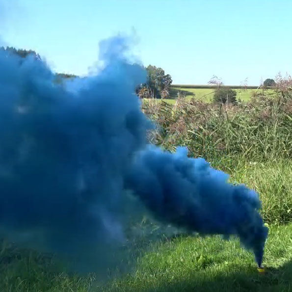 Καπνογόνο Μπλε Mr Smoke 2 - Gender Reveal Αποκάλυψη Φύλου balloon-fire-gr