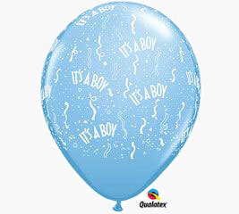 Qualatex Μπαλόνια It's a boy 11 inch 100 τεμάχια ND