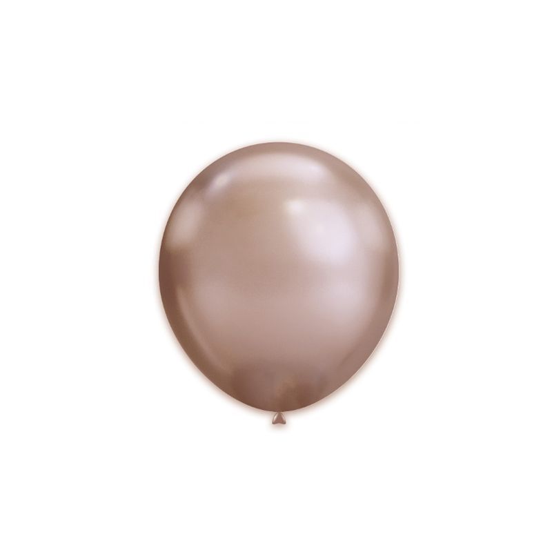 Μπαλόνια Rose Gold Chrome 6'' Extra Metallic, συσκευασία 30 τεμαχίων