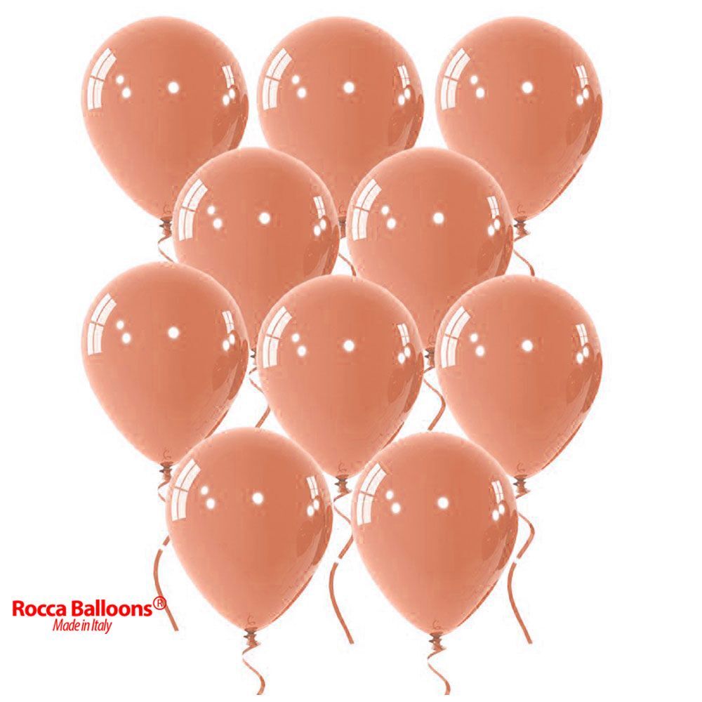 Μπαλόνι σάπιο μήλο Rose Gold περλέ 5 ιντσών 100 τεμάχια 2