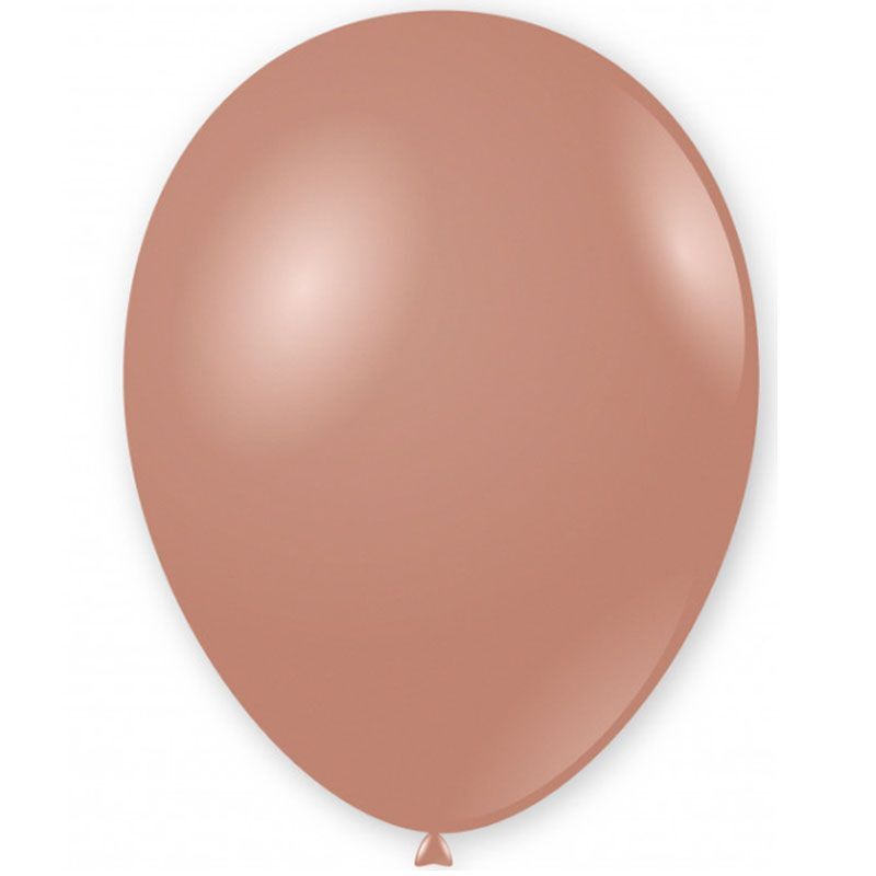 Μπαλόνια latex 13 ιντσών περλέ Rose Gold Σάπιο μήλο Rocca Italy Balloons 100 τεμάχια