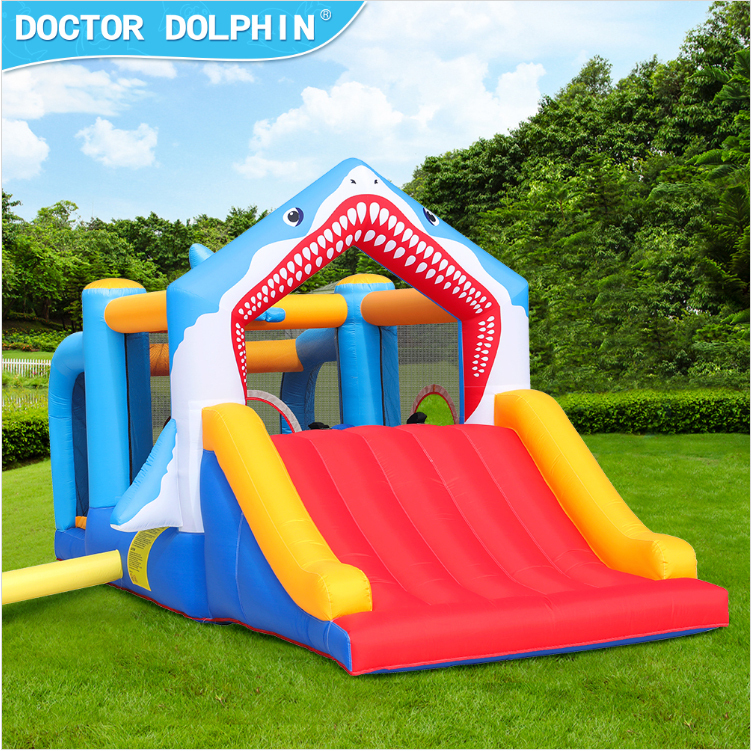 Φουσκωτό Παιχνίδι Shark Jumping Castle (Μόνο Για Ενοικίαση)
