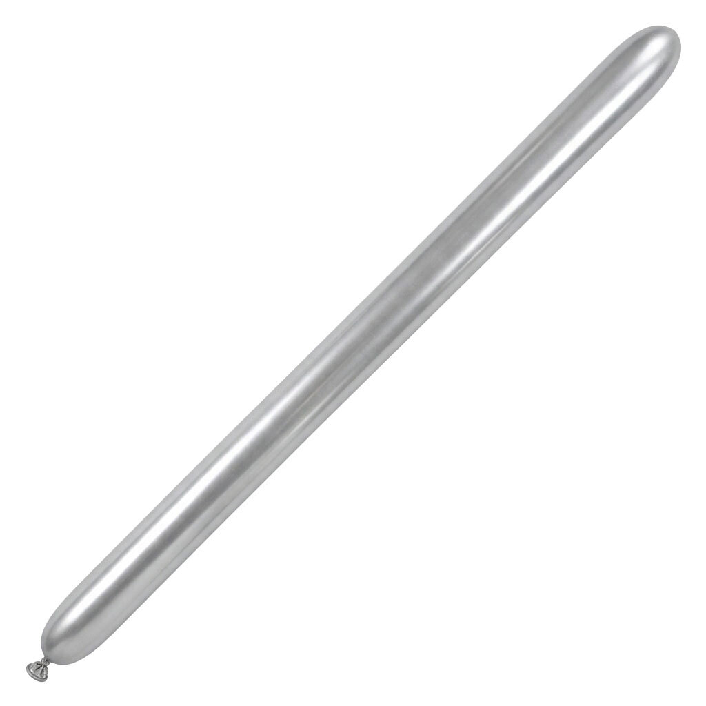 Μπαλόνι 260 κατασκευής (Modelling) Ασημί Chrome C2 (50 Tεμάχια) - Marco Polo Quality Balloons