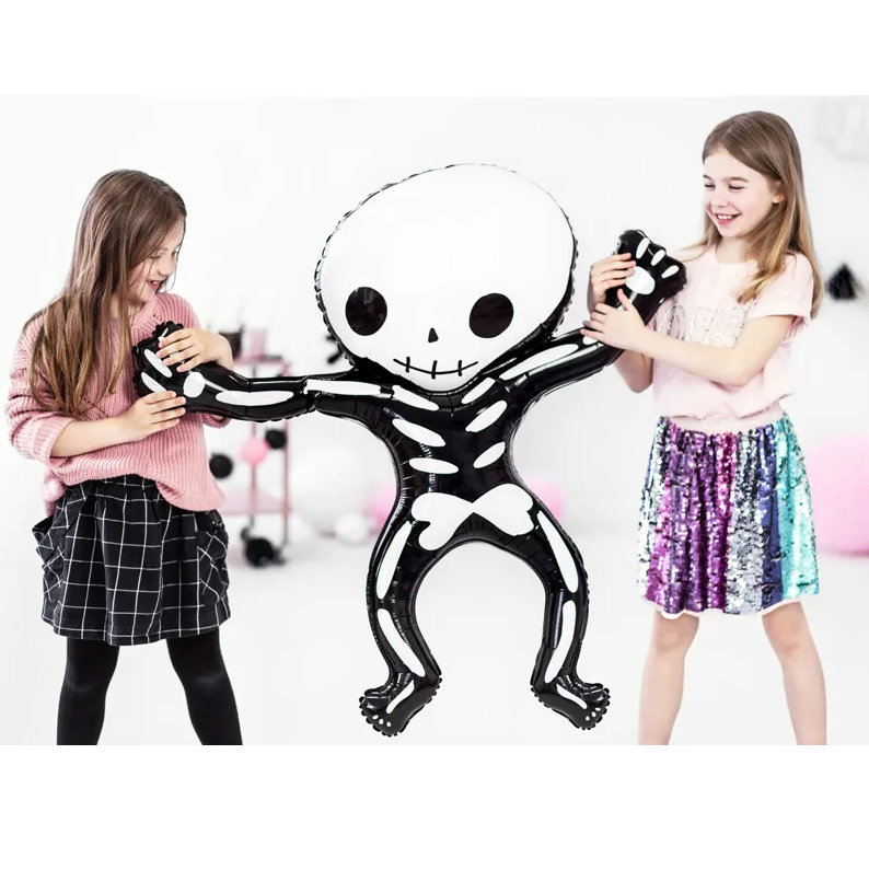 Μπαλόνια σκελετός Halloween 1 μέτρο 2