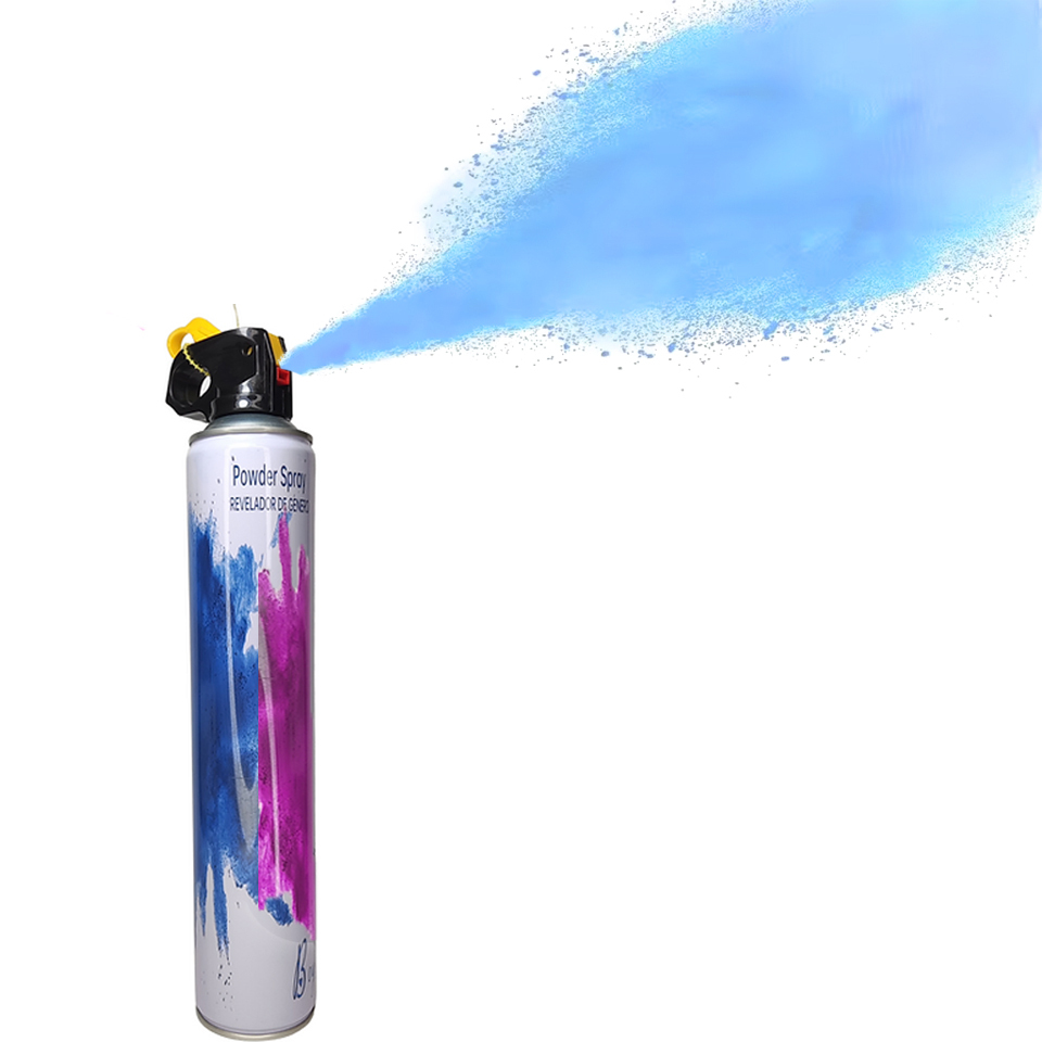 Σπρέι Πούδρας Γαλάζιο Color Powder 1000ml 