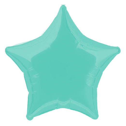 Μπαλόνι 18'' Αστέρι Aquamarine (Συσκευασμένο)