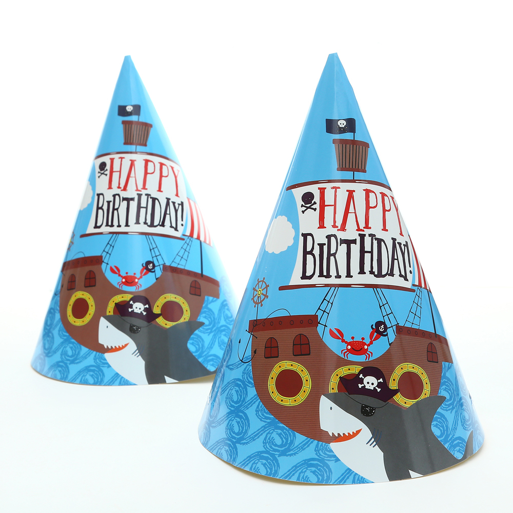Party Set Pirate - For 6 People (50 Pieces)