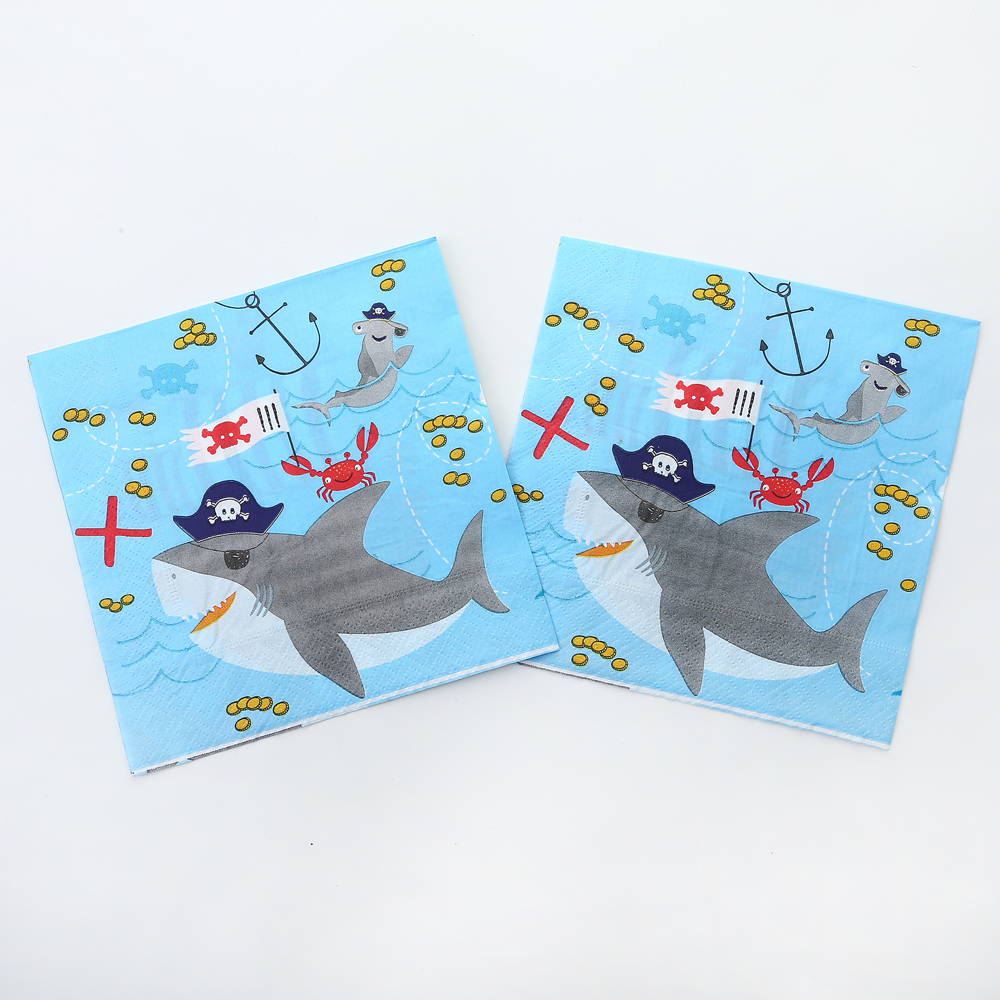 Party Set Pirate - For 6 People (50 Pieces)